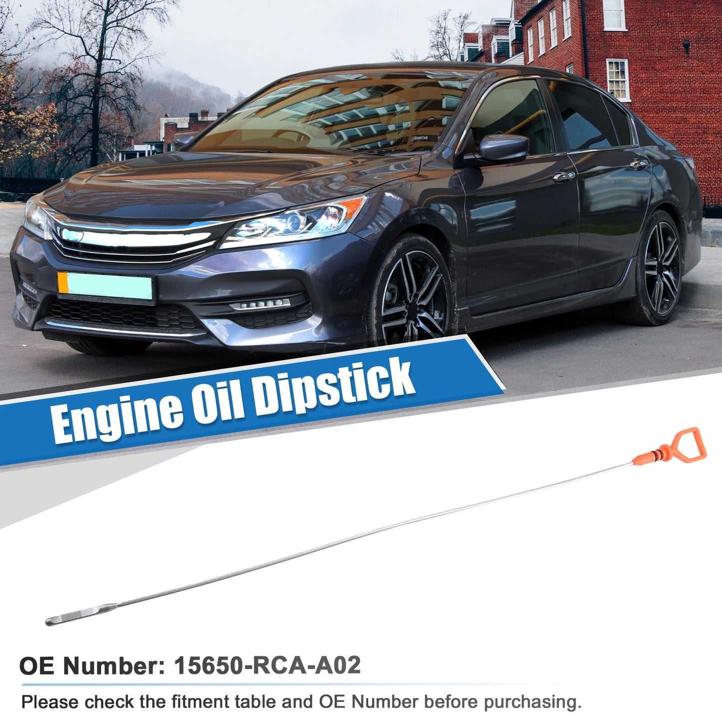 Engine Oil Dipstick for Honda Accord Odyssey (2003–2023) 15650RCAA02