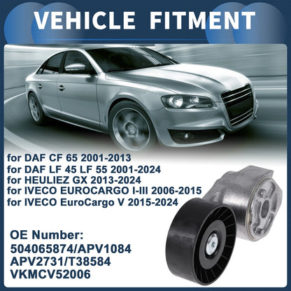 Belt Tensioner for DAF CF 65 (2001–2013) No. 504065874/APV1084 Metal