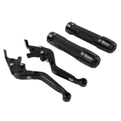 Black Extendable Brake Clutch Levers Grip Set for Honda ADV150 (2019-2020)