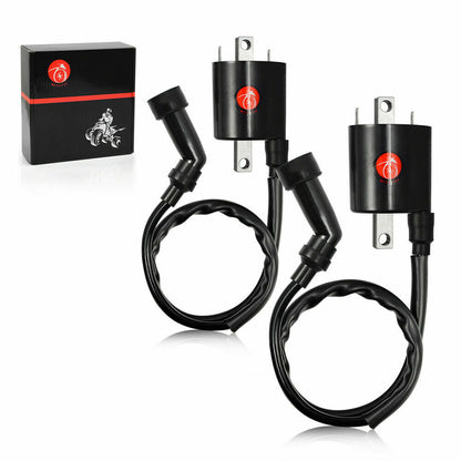 2X Ignition Coil for Yamaha V Star 1100 (1999–2009)