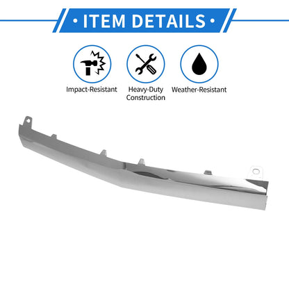 Bumper Grille Trim Garnish No.2058851574 for Mercedes-Benz W205/C (2015–2018)