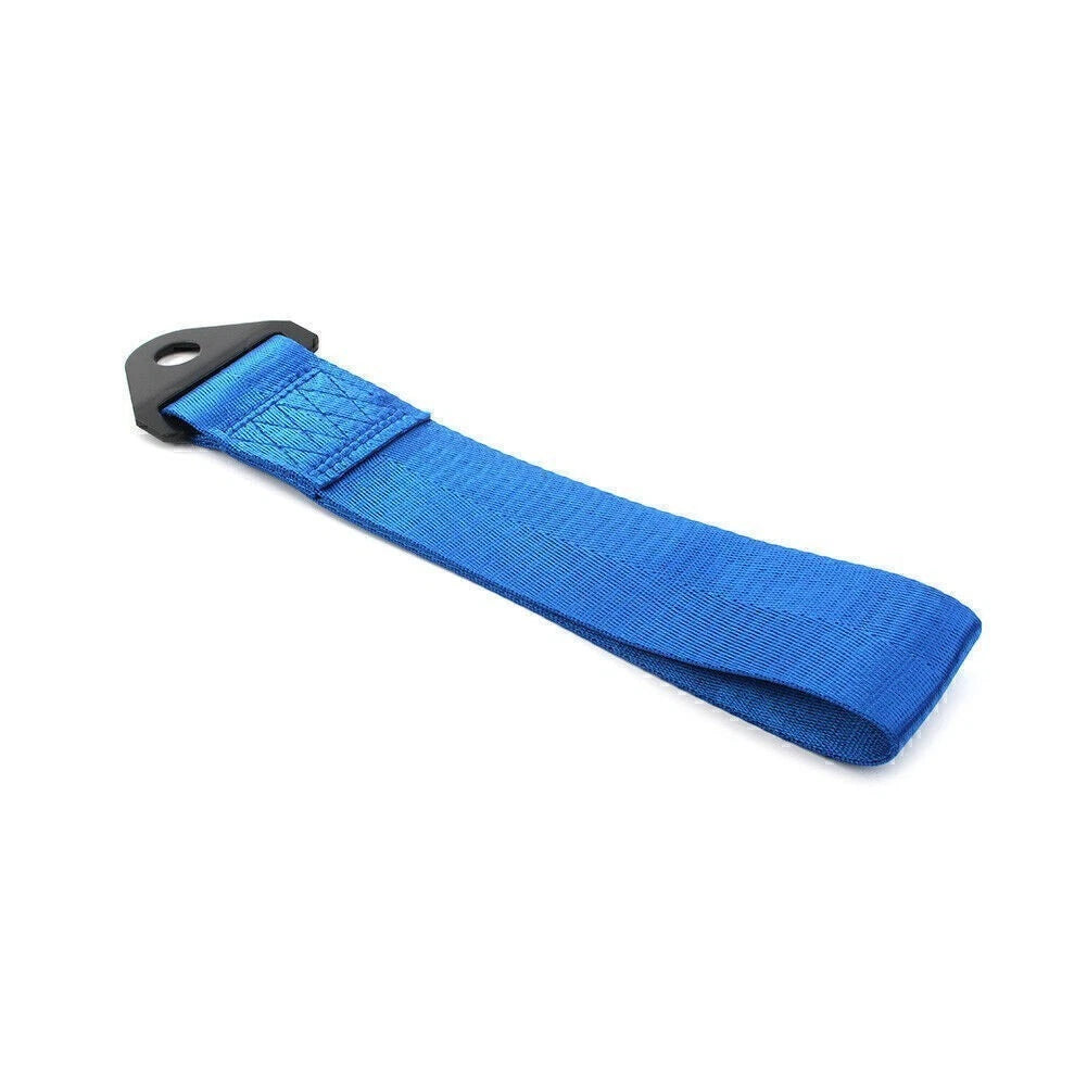 Tow Strap Belt for Universal Car Rear/Front Bumper (Green)