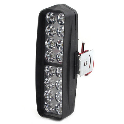 16-LED Front Motorcycle Headlight Fog Light for UTV ATV