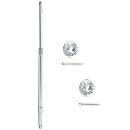 Rear Axle Shaft & Nut for Honda Rancher