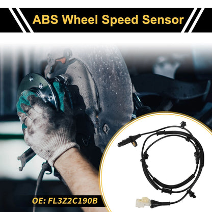 ABS Wheel Speed Sensor No.FL3Z2C190B for Ford F-150 (2010) 1 Pc Rear Left