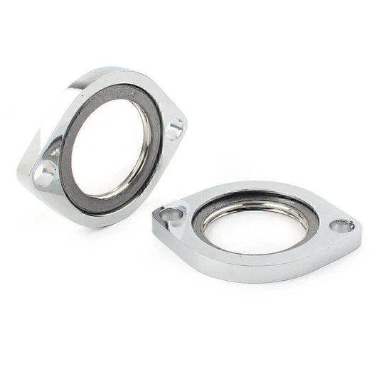 Exhaust Flange Kit with Gasket for Dyna Road Glide Electra Glide