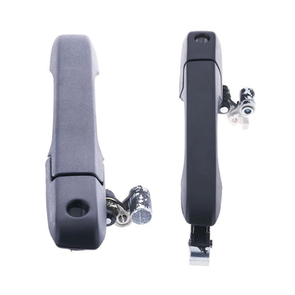 Set of 2 Outer Door Handles for Honda CR-V (2001–2006) Black