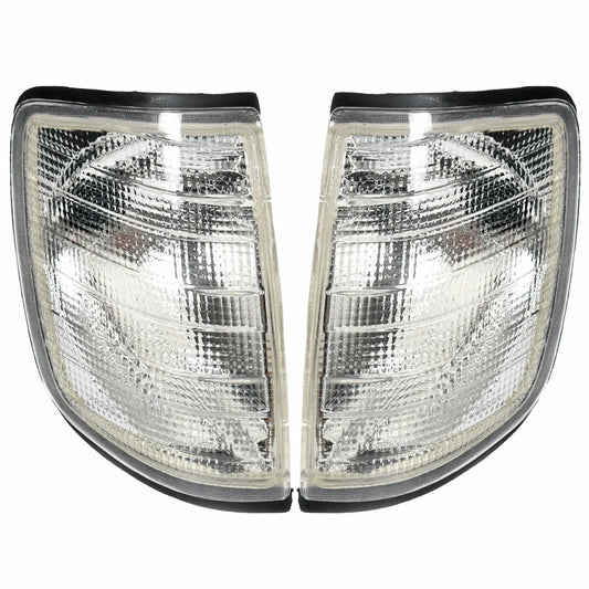 1 Pair Front Corner Lights for Mercedes-Benz W124 E200 E220 E280 (1994-1996)