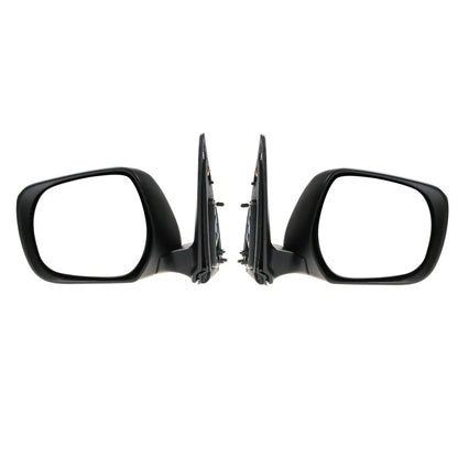 Set of 2 Black Door Mirrors for Toyota Land Cruiser (2008–2021)