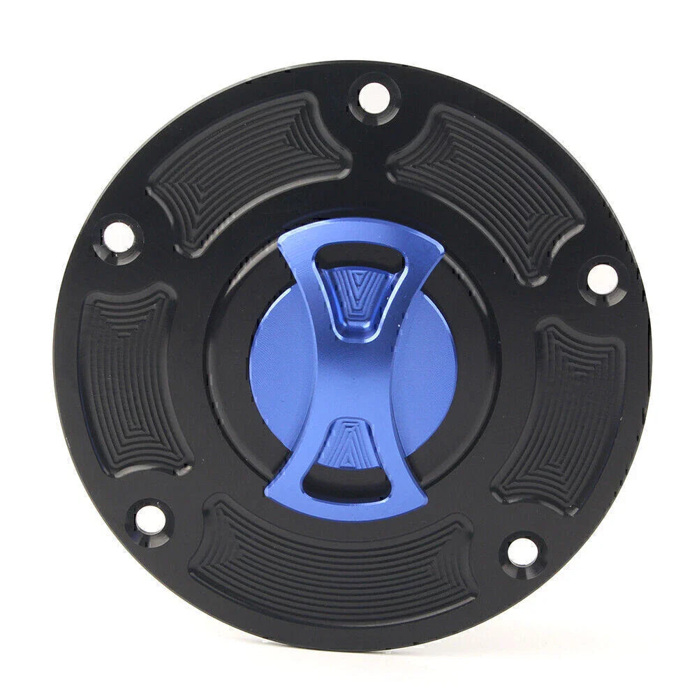 Blue Fuel Gas Tank Cap Cover for Ducati Panigale 899 959 1199 (2012-2019)