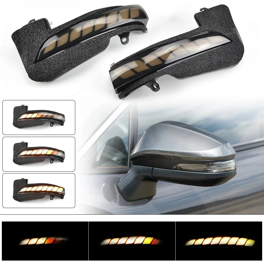 LED Wing Mirror Turn Signal Light for Toyota Hilux Fortuner Innova (17-21)