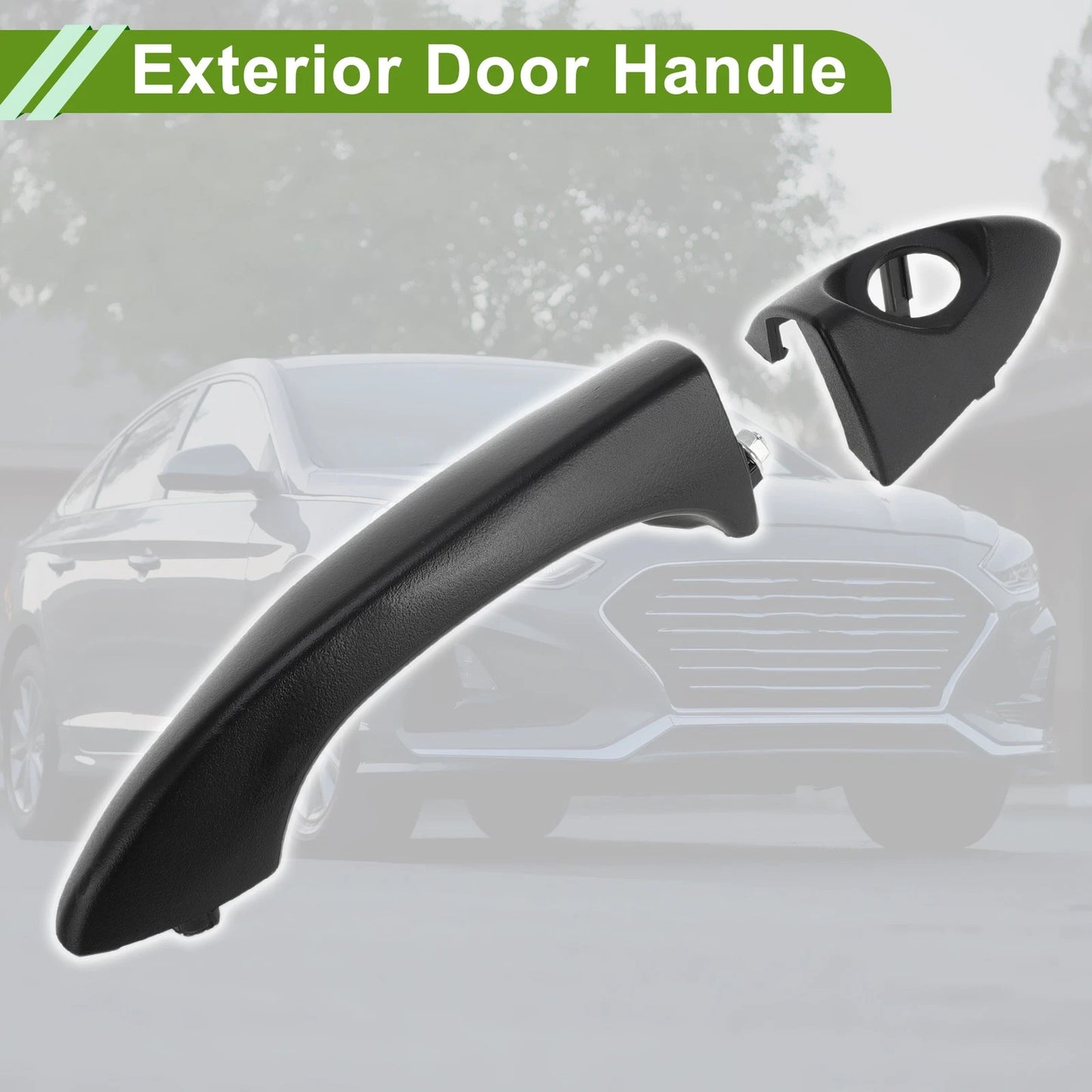 Exterior Door Handle for BMW X5 E53 (2000–2006) No.51218243617 Black Front Left