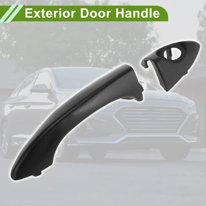 Exterior Door Handle for BMW X5 E53 (2000–2006) No.51218243617 Black Front Left