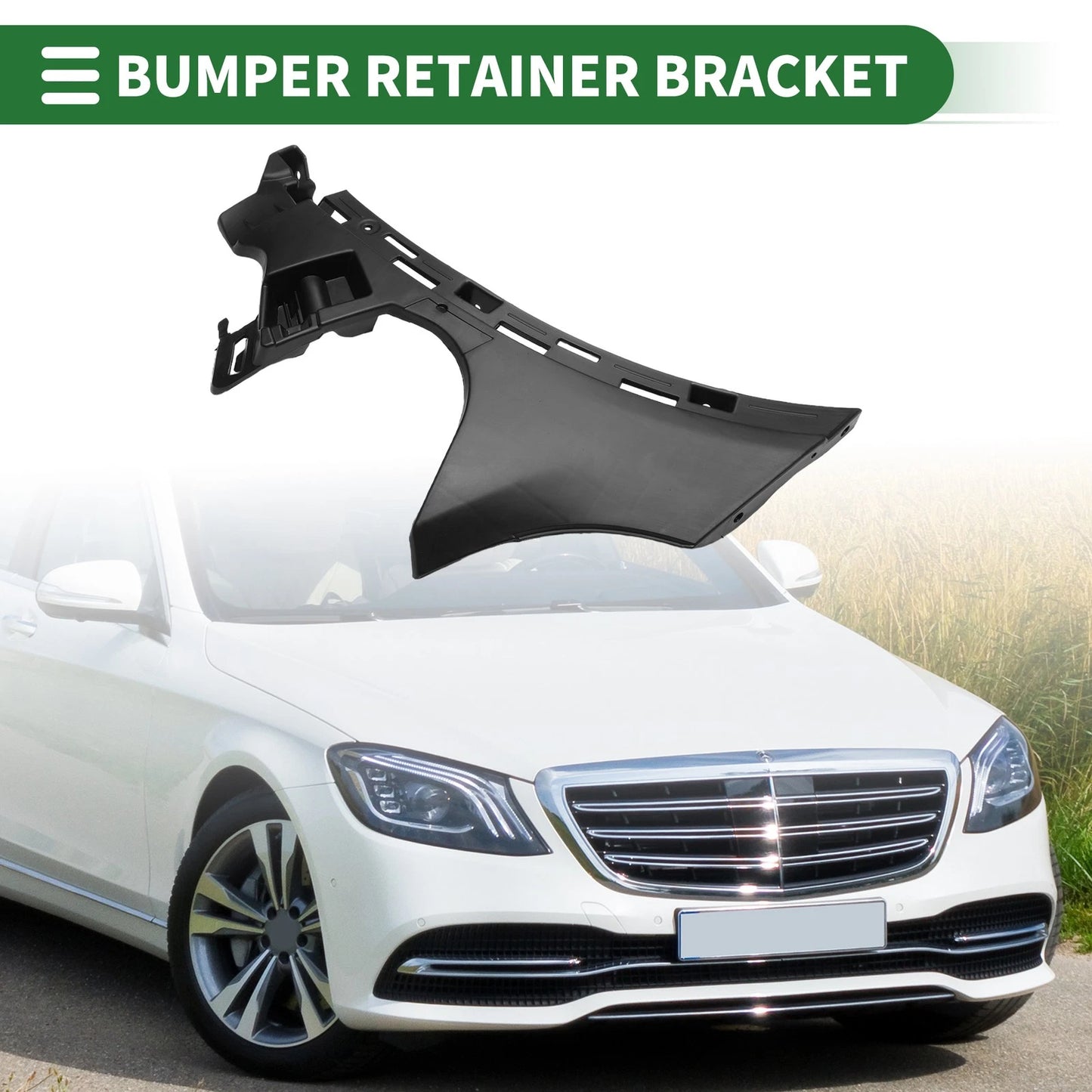 1pc Right Front Bumper Retainer Bracket No.A2538850865 for Mercedes Benz GLC300 (2016–2023)