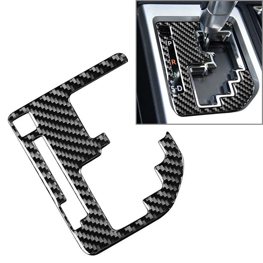 Carbon Fiber Black Interior Gear Shift Panel Cover for Toyota Tundra (14-21)