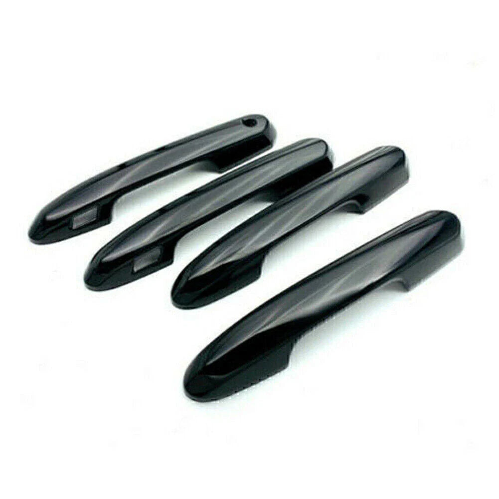 Black Car Door Side Handle Covers for Toyota RAV4 (2019-2020)