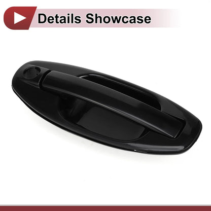 Exterior Door Handle for Hyundai Santa Fe Front Right Black (2013-2018)