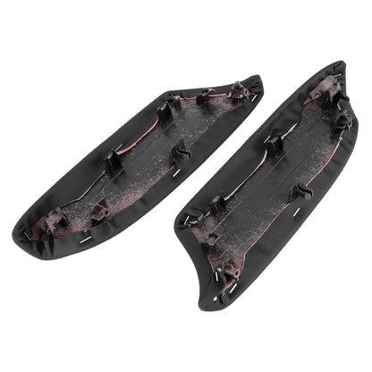 Front Car Door Panels Armrest Lid Handle Covers Black for Honda Accord (2008-2012)