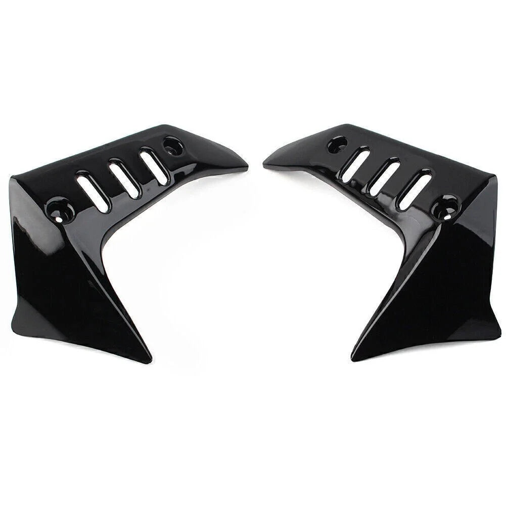 Motorcycle Fairing Side Cover Kit ABS Black for Kawasaki Z750 (2004-2007)