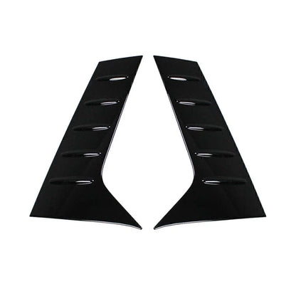 C-Pillar Molding Covers for Toyota Alphard (2016-2019) Grossy Black
