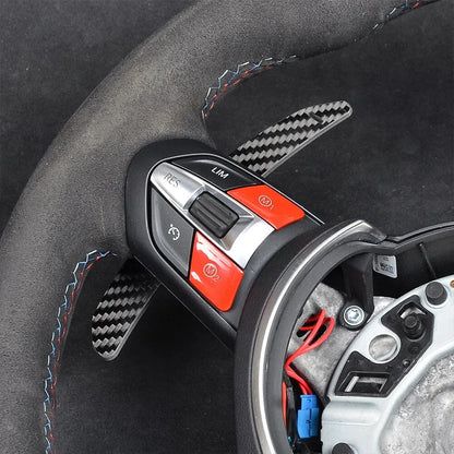 Magnetic Carbon Fiber Paddle Shifter for BMW F20 F22 F23 F80 F82 (2012-2020)