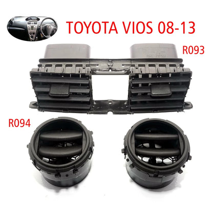 Set of 3 Air Vents for Toyota Yaris Vios (2007–2012)
