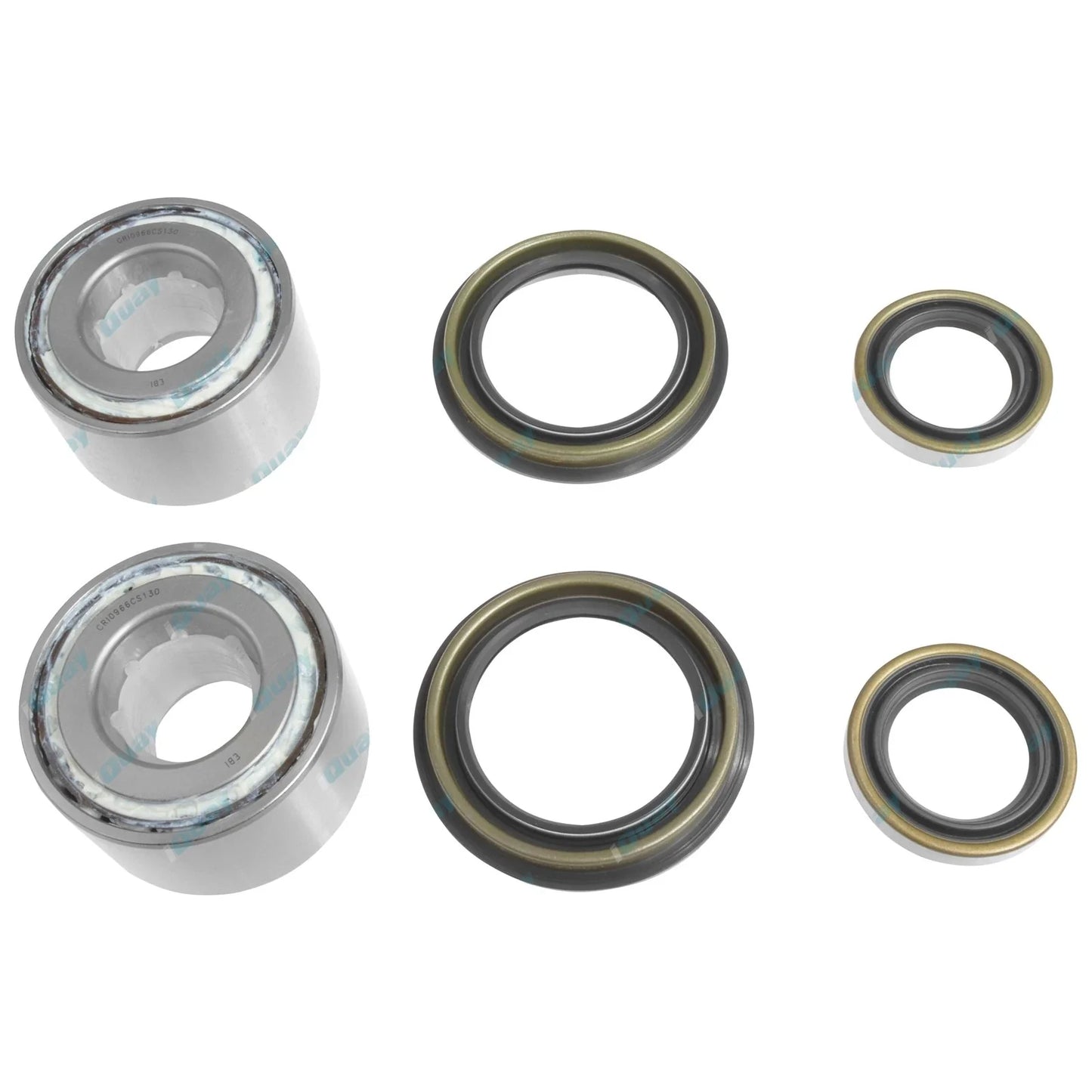 2 Rear Wheel Bearing Kits for Nissan Patrol GQ 1988~1999 Models with Disc Brakes