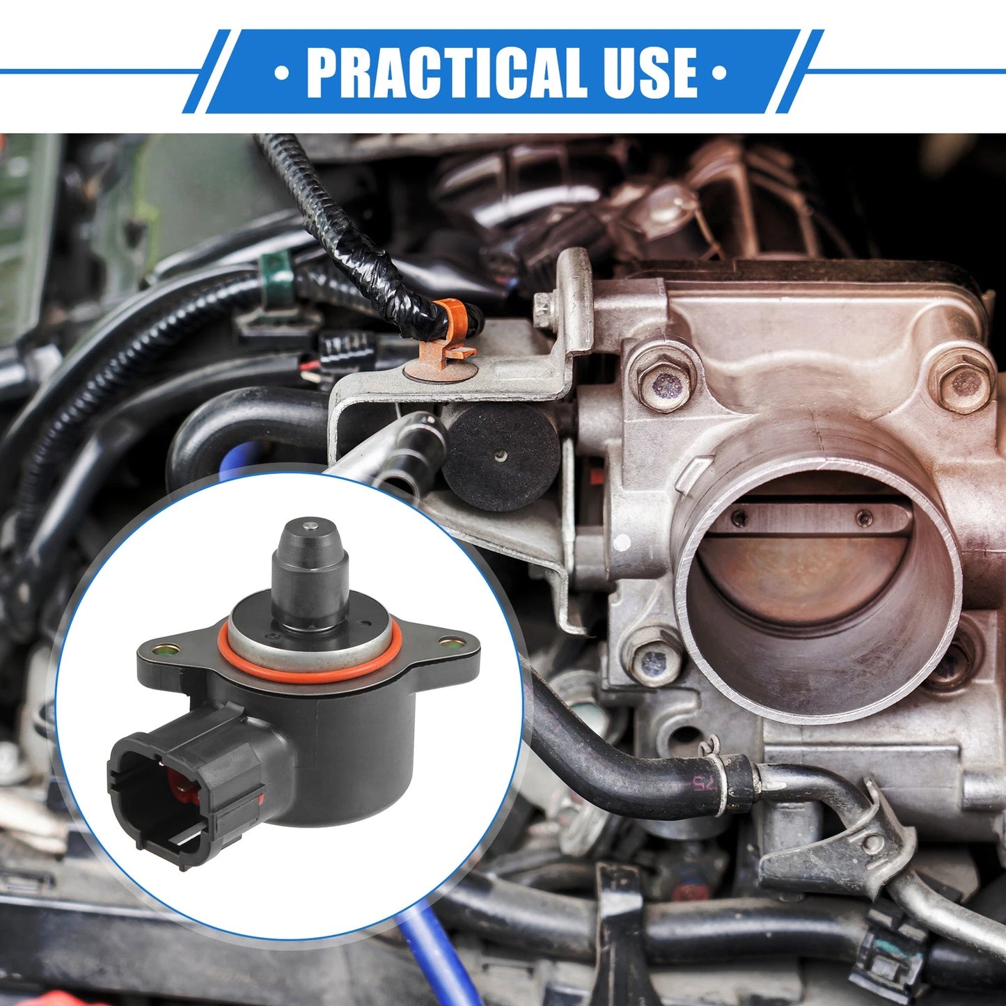 Idle Air Control Valve with Gasket NO. 237814M500 for Nissan Almera (2001–2002)