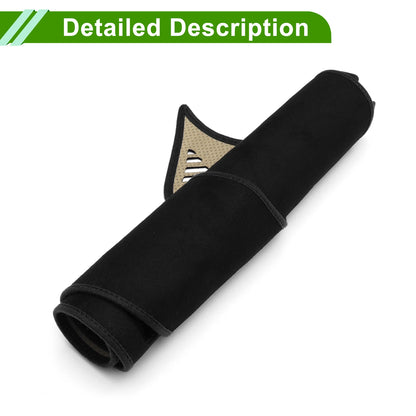 Dashboard Cover Mat for Audi A3 (2014–2020) Sun Protector Pad Black
