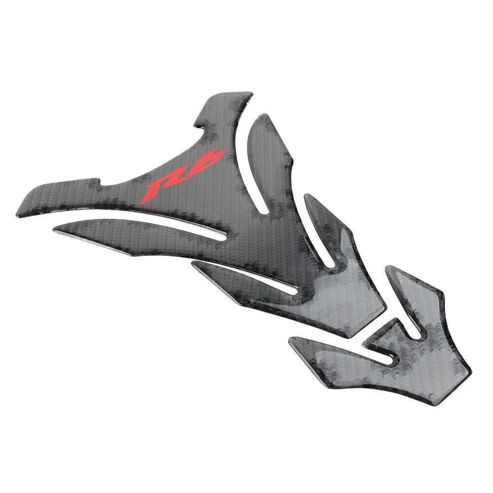 Carbon Fiber Tank Pad Decal Protector for Yamaha R6 (2006-2023)