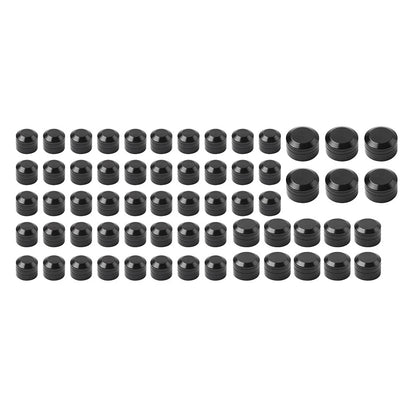 Chrome 6" Handlebar Risers for Harley Heritage Softail Dyna FXD (1" Bar)
