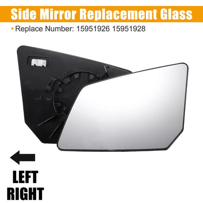 Heated Mirror Glass Left Right Side for Chevy Traverse GMC Acadia (2018–2023) 15951926