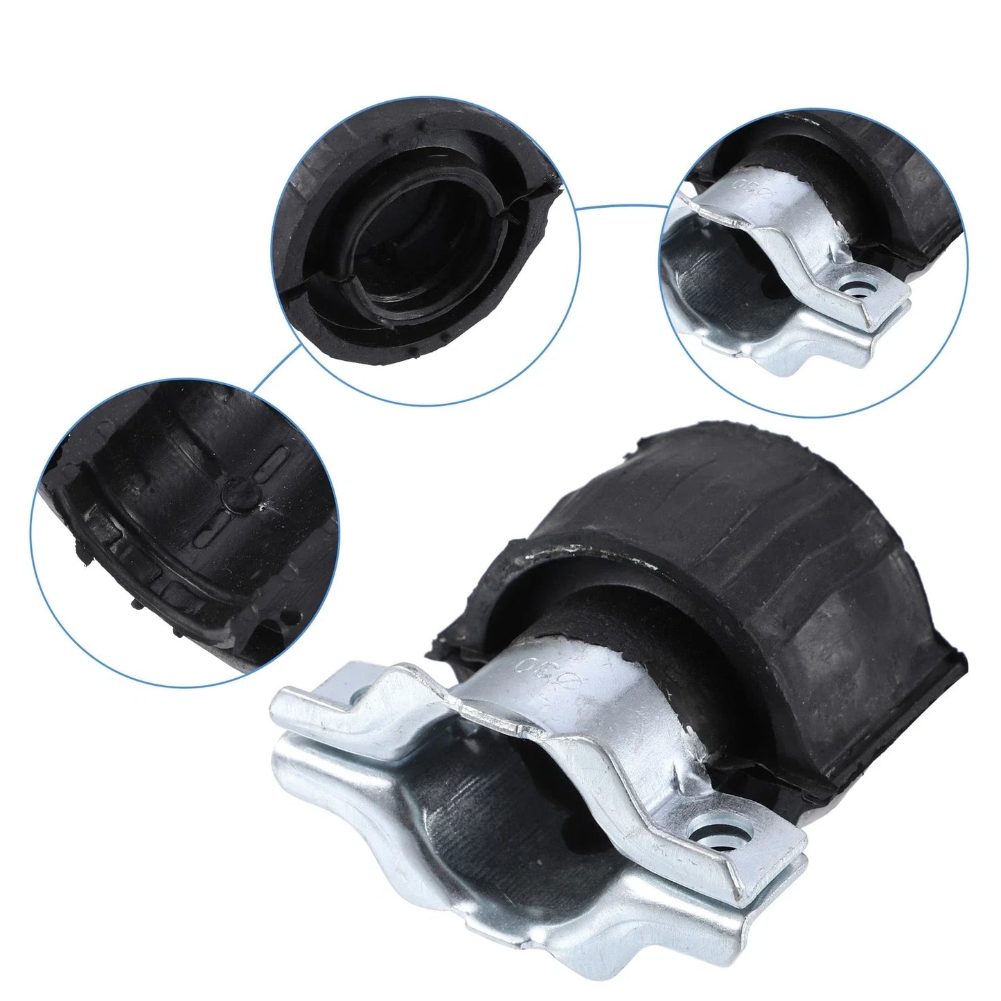 2 x Front Sway Bar Bushings for Mercedes-Benz GL320 GL450 ML320 ML350 (2007-2012)