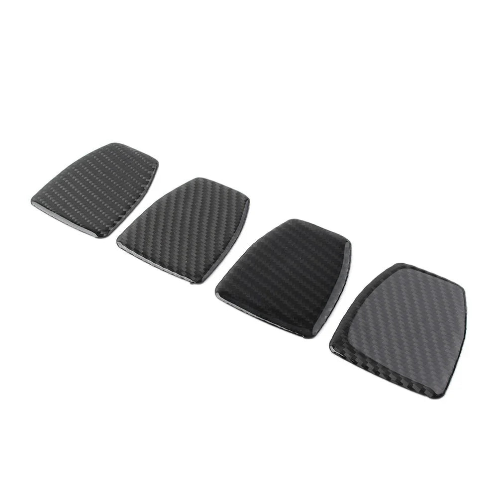 4 x Interior Door Handle Bowl Cover Trim for Jeep Wrangler JL (2018-2021)