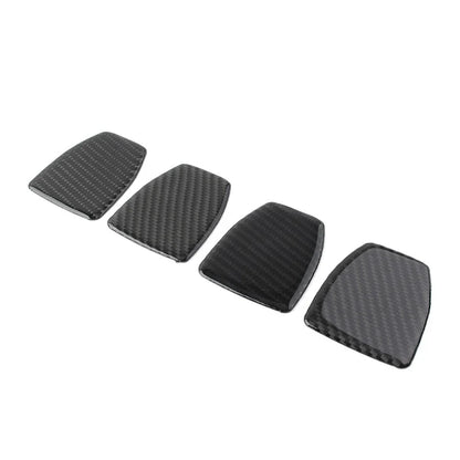 4 x Interior Door Handle Bowl Cover Trim for Jeep Wrangler JL (2018-2021)
