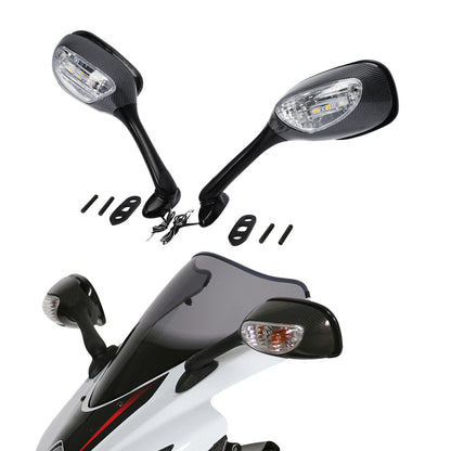 Rear-View Mirrors with Turn Signals for Suzuki GSXR600 GSXR750 (2006-2025)