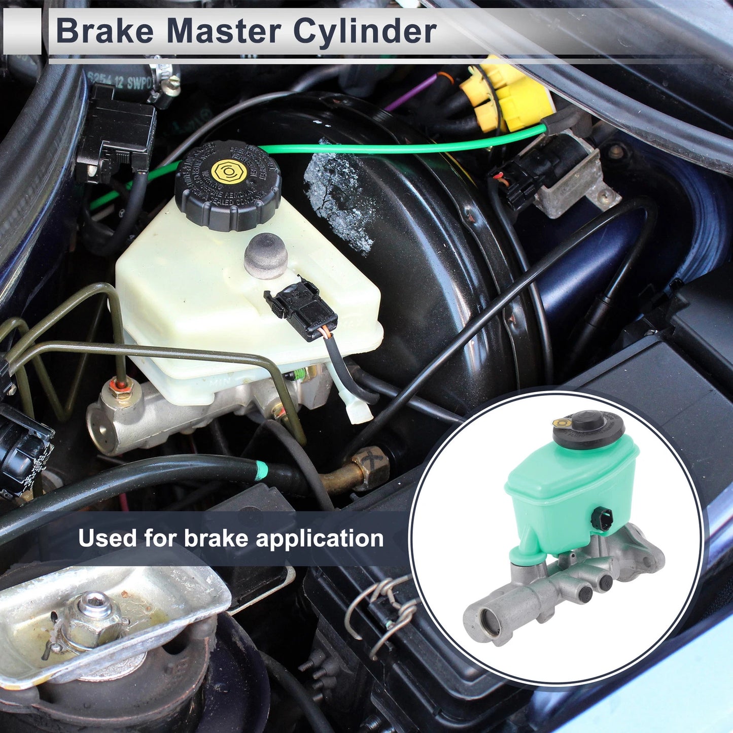 Brake Master Cylinder with Reservoir No. 472013D380 for Toyota Runner (1996–2000)