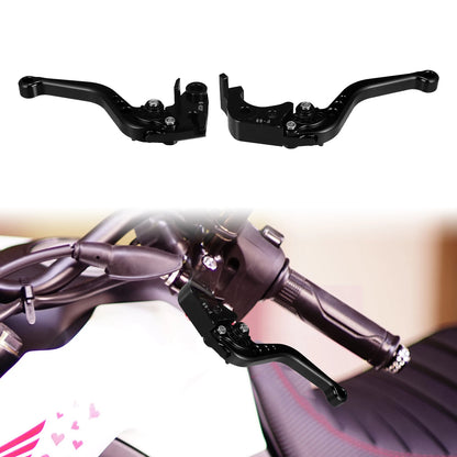 Pair Adjustable Folding CNC Brake Clutch Levers for Kawasaki