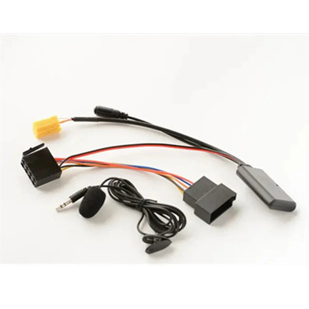 Bluetooth 5.0 Aux Cable Microphone Adapter for Fiat Grande Punto, Alfa Romeo 159