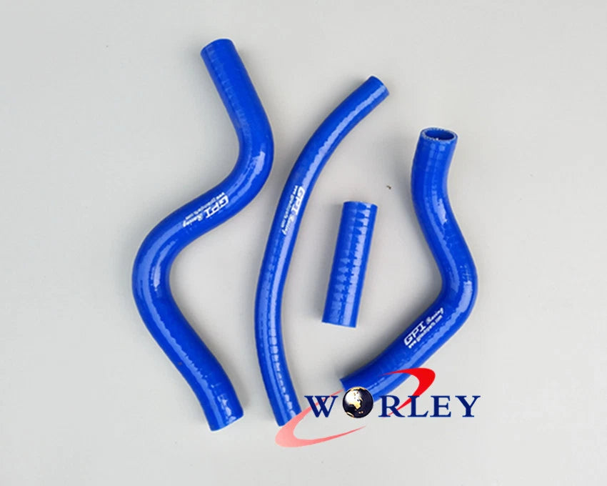 Silicone Radiator Hose for Suzuki RM250 (1992) - White