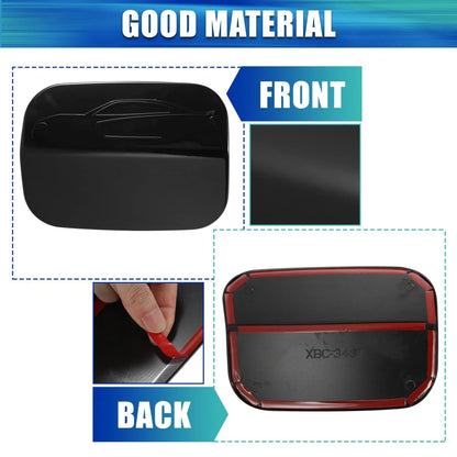 Black Fuel Tank Cover for Dodge Charger (2011-2021)