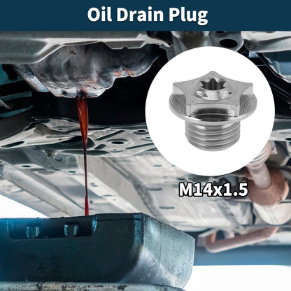 Oil Drain Plug for Various Makes and Models (M14*1.5)