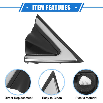 Right Mirror Corner Triangle Fender Cover for Hyundai Santa Fe (2013–2018) No. 861902W000
