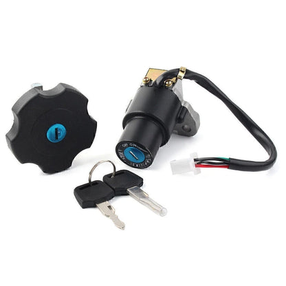 Ignition Switch & Fuel Gas Cap Key Set for Yamaha XT600 TW200 XT225 (1980–2023)