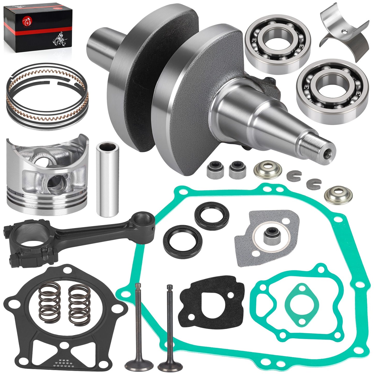 Connecting Rod & Piston Valve for Yamaha Golf Cart G14A (1995–1996)