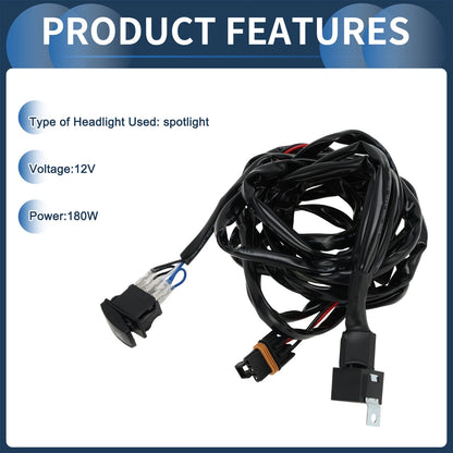 Headlight Cable Repair Kit   - 4 Terminal Plug Set