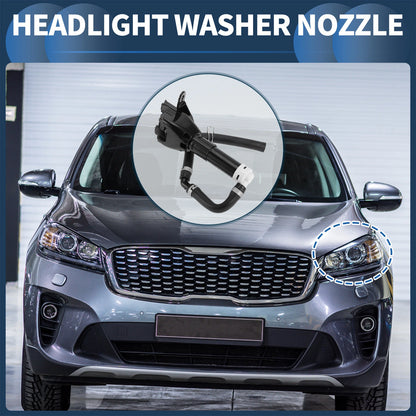 Front Driver Side Headlight Washer Nozzle for Mitsubishi Outlander (2003–2021) No. 8264A053