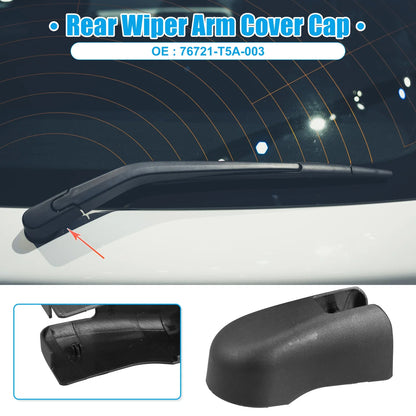 Rear Windshield Wiper Arm Cover for Honda Fit (2015-2020) Black