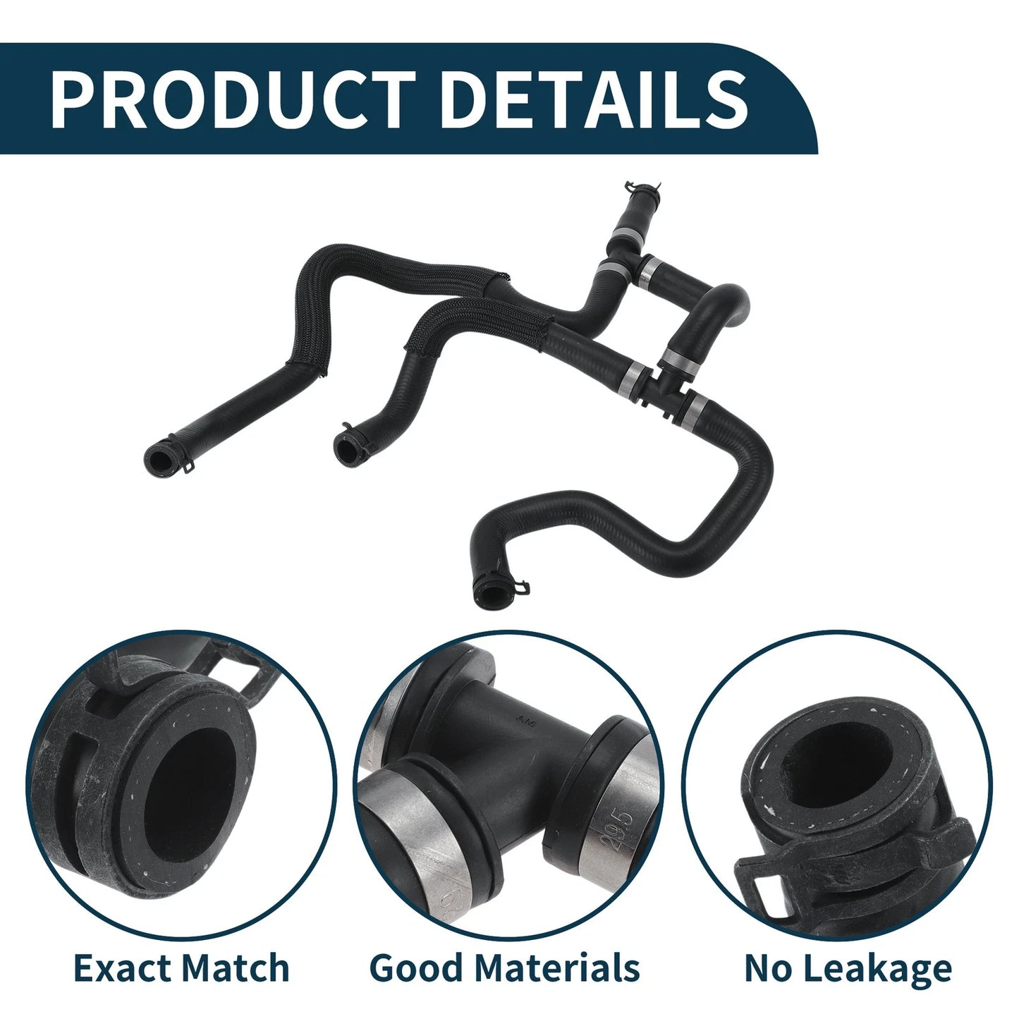 Radiator Hose No.DG938C289HD for Ford Mondeo (2017–2018) Rubber