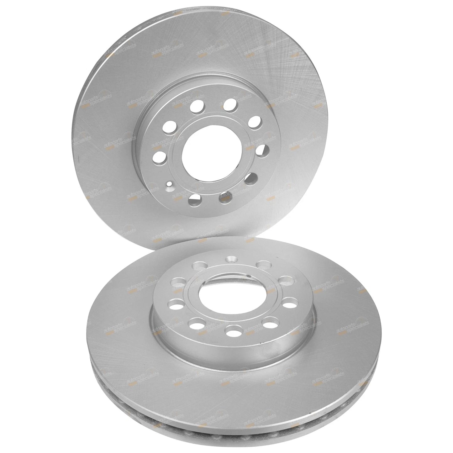 2X Front Disc Brake Rotors for Audi A3 (2004–2010) 288mm